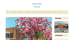 Desktop Screenshot of dianacrow.com